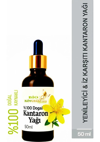 Kantaron Yağı Saf Ve Doğal Soğuk Sıkım 50 ml