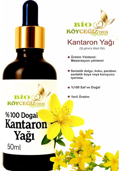 Kantaron Yağı Saf Ve Doğal Soğuk Sıkım 50 ml modelleri