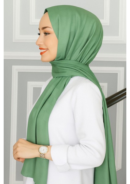 Emproyal Silver Jakar Dama Desenli Şal 75X190 cm indirimleri