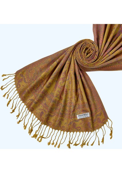 Işıl Ipek - Etnik Desen Paşmina Şal 75X190