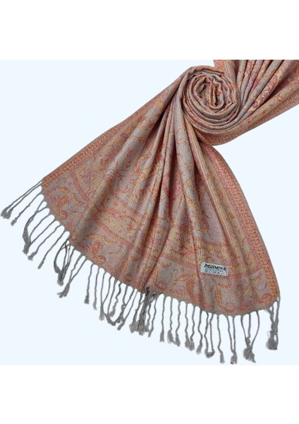 Işıl Ipek - Etnik Desen Paşmina Şal 75X190