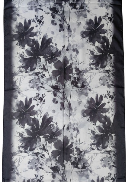 Ebruli Cotton Vual Çiçek Desenli Şal 75X190 cm modelleri