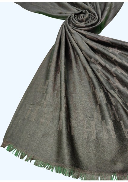 Işıl Ipek - H Desen Kaşmir Ipek Şal 75X190 cm