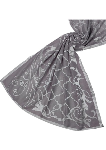 Mısırlı Eşarpları Devore Etnik Desen Şal