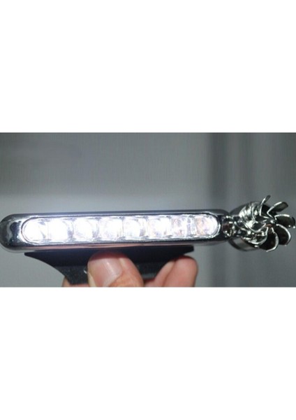 LED Çakar Lamba Seti Beyaz Renk Rüzgar Enerjili