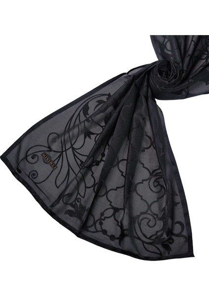 Mısırlı Eşarpları Devore Etnik Desen Şal