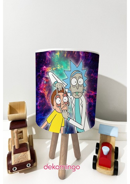 Rıck And Morty Bebek ve Çocuk Odası Abajur