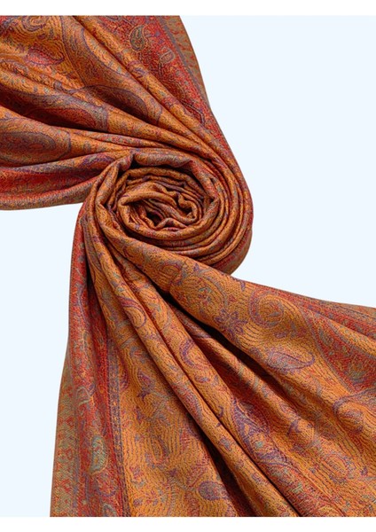 Işıl Ipek - Etnik Desen Paşmina Şal 75X190