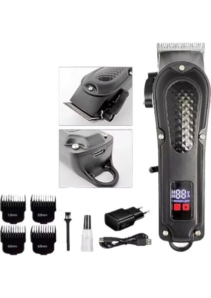 Hk 750 Tıraş Makinesi - Hızlı Şarj, Konforlu Kullanım