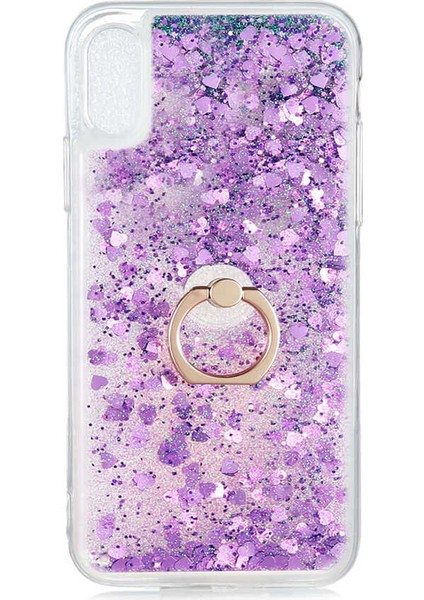 Apple iPhone Xs 5.8 Uyumlu Svl Milce Kapak-Gümüş