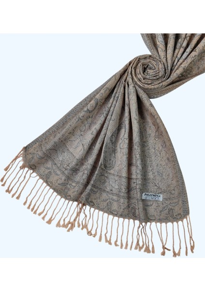 Işıl Ipek - Etnik Desen Paşmina Şal 75X190