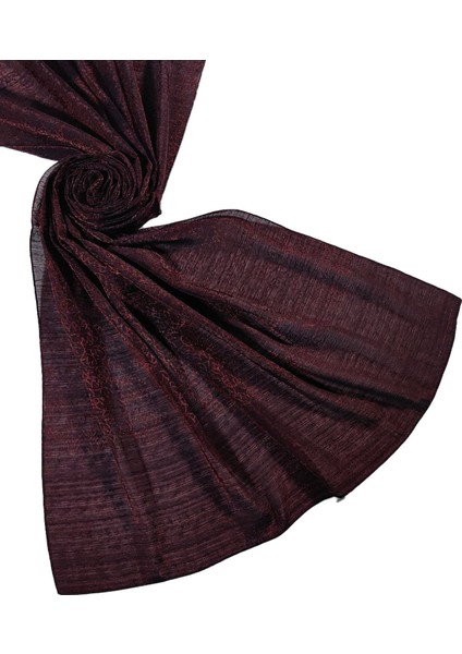Mısırlı Eşarpları Parıltılı Elegance Monogram Prenses Şal