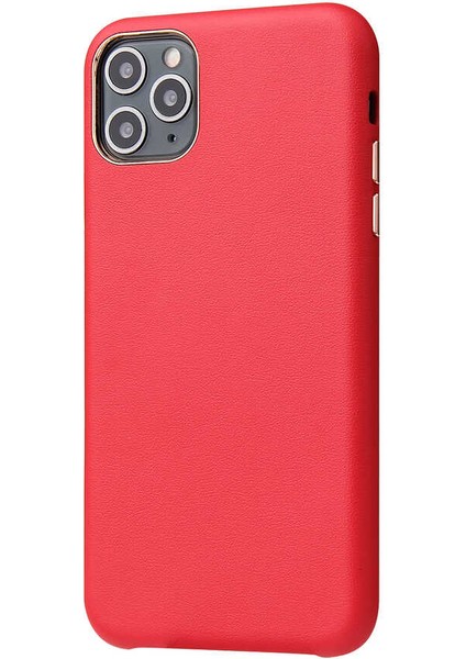 Apple iPhone 11 Pro Max Uyumlu Svl Eyzi Kapak-Kırmızı