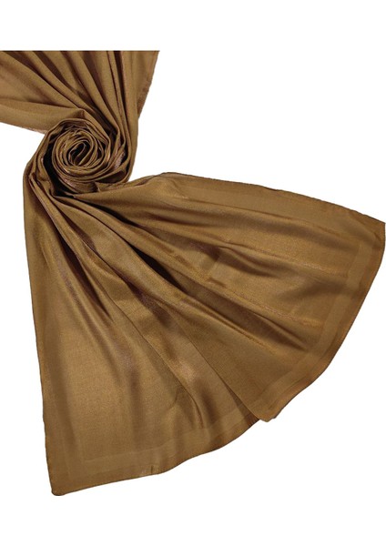 Mısırlı Eşarpları Parıltılı Bantlı Elegance Prenses Şal