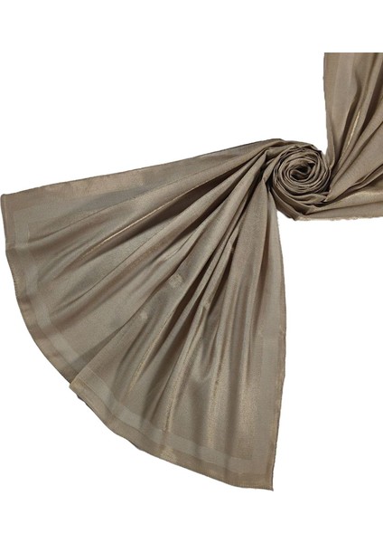 Mısırlı Eşarpları Parıltılı Bantlı Elegance Prenses Şal
