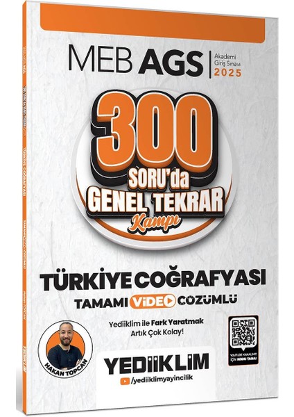Yediiklim 2025 Meb Ags Türkiye Coğrafyası 300 Soruda Tamamı Video Çözümlü Genel Tekrar Kampı