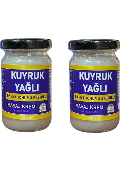 Kuyruk Yağı Masaj Kremi 100 ml 2 Adet