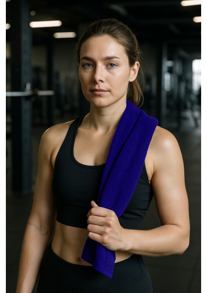 30 x 85 cm Fitness Havlusu, Spor Havlusu, Sporcu Havlusu, Antreman Havlusu, Gym Havlusu