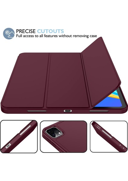 Apple iPad Air 11 M3 (2025) Kalemlikli Uyku Modlu Yatay Standlı Stromix Smart Kılıf A3266 A3267 fırsatları