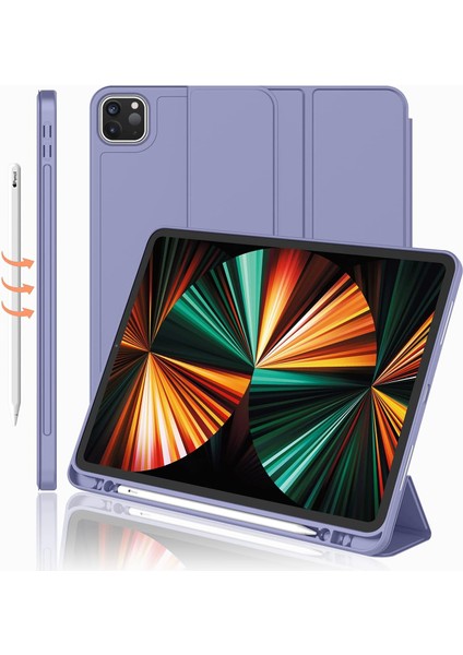 Apple iPad Air 11 Inç 6. Nesil Kalemlikli Uyku Modlu Yatay Standlı Stromix Smart Kılıf A2902 A2903 A2904 fiyatları