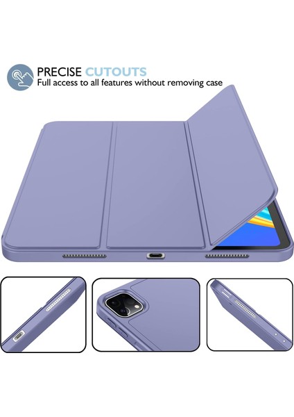 Apple iPad Air 11 Inç 6. Nesil Kalemlikli Uyku Modlu Yatay Standlı Stromix Smart Kılıf A2902 A2903 A2904 fırsatları