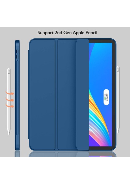 Apple iPad Air 11 M3 (2025) Kalemlikli Uyku Modlu Yatay Standlı Stromix Smart Kılıf A3266 A3267 fiyatları