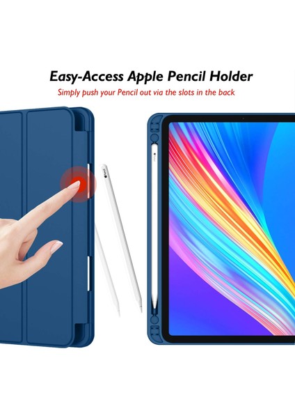 Apple iPad Air 11 M3 (2025) Kalemlikli Uyku Modlu Yatay Standlı Stromix Smart Kılıf A3266 A3267 indirimleri