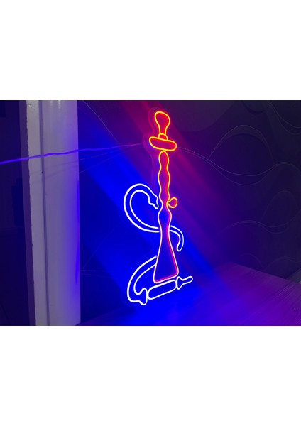 Neon LED Dekoratif Aydınlatma -Nargile2, 40X20CM- fiyatları