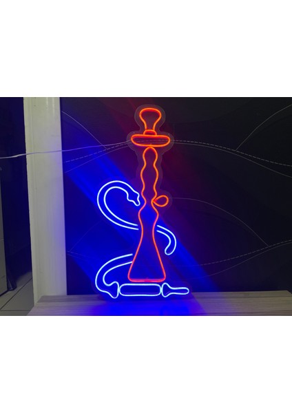 Neon LED Dekoratif Aydınlatma -Nargile2, 40X20CM- fırsatları