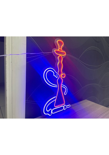 Neon LED Dekoratif Aydınlatma -Nargile2, 40X20CM- indirimleri