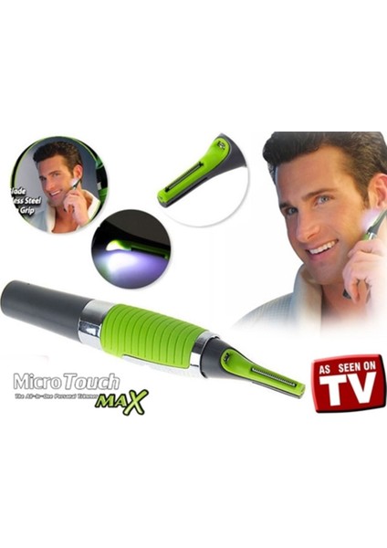 Micro Touch Max Erkek Bakım Seti - Sakal Favori - Yanak Kıl Alma Makinesi (4767) - PRP3927-3674