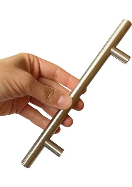 Boy Kulp Inox 128 mm Kulp Mobilya Mutfak Dolabı Çekmece Dolap Kapak Kulpu Kulbu Metal Kulpları