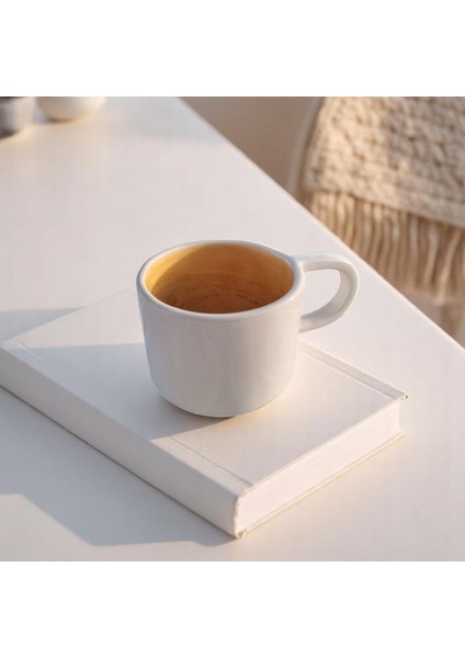 El Yapımı Seramik Kupa 3D Ayıcık Figürlü Kupa Bardak 200 ml Mug Hayvan Desenli Tatlı Tasarım Kupa