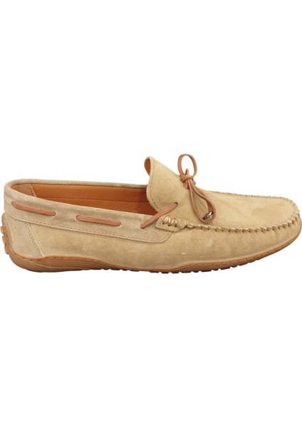 Marco Branchini 061001M Iç Dış Hakiki Nubuk Deri Fiyonk Detaylı Günlük Erkek Loafer Ayakkabı