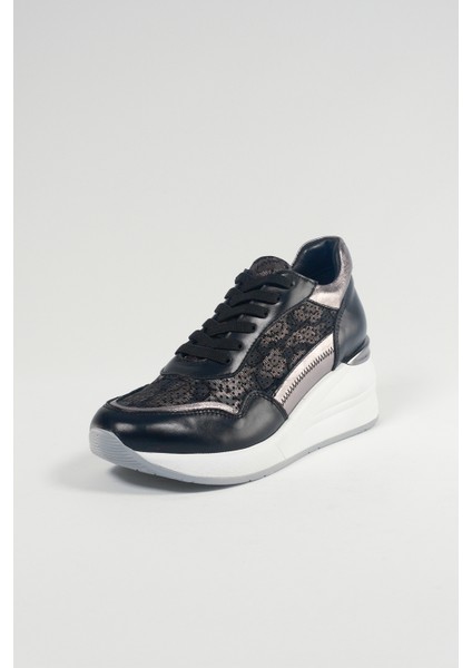 Ludovica Bej Deri Kadın Sneakers, Günlük Ayakkabı, Spor Ayakkabı 24220