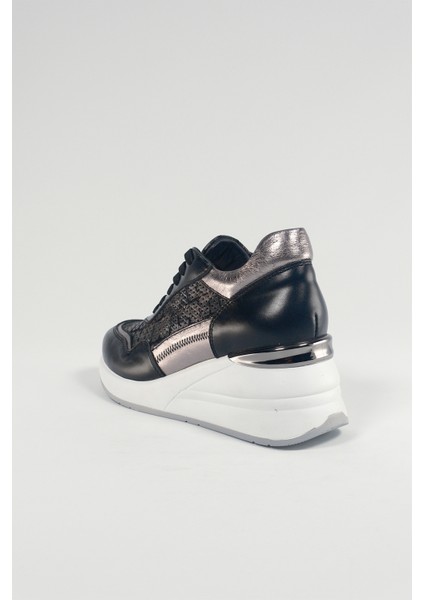 Ludovica Bej Deri Kadın Sneakers, Günlük Ayakkabı, Spor Ayakkabı 24220