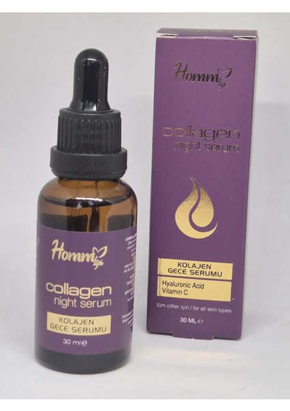 Homm Bitkisel Kolajen Gece Serumu modelleri