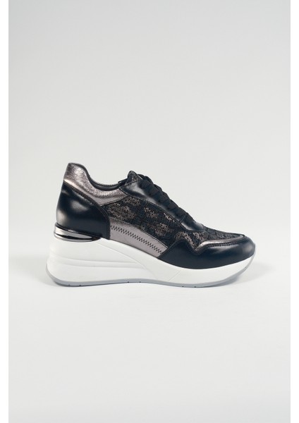 Ludovica Bej Deri Kadın Sneakers, Günlük Ayakkabı, Spor Ayakkabı 24220