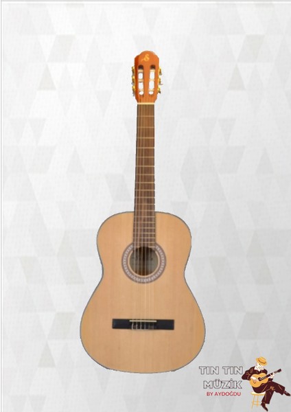 4/4 Klasik Gitar (Kılıf+Pena+Yedek Tam Takım Tel Hediyeli)