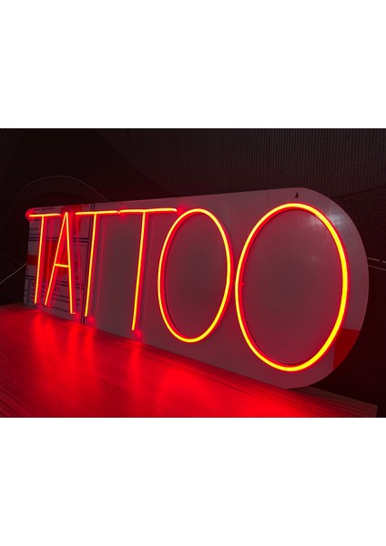 Neon LED Dekoratif Aydınlatma -Tattoo, 50X15CM- fiyatları