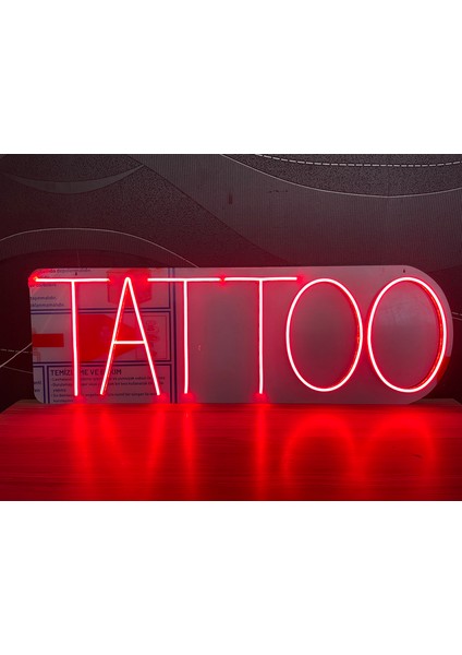 Neon LED Dekoratif Aydınlatma -Tattoo, 50X15CM- modelleri
