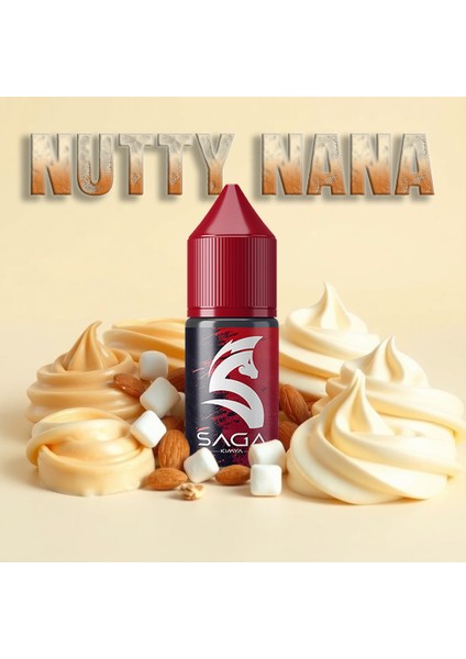 Nutty Nana - 10 ml Mix Aroma Verici