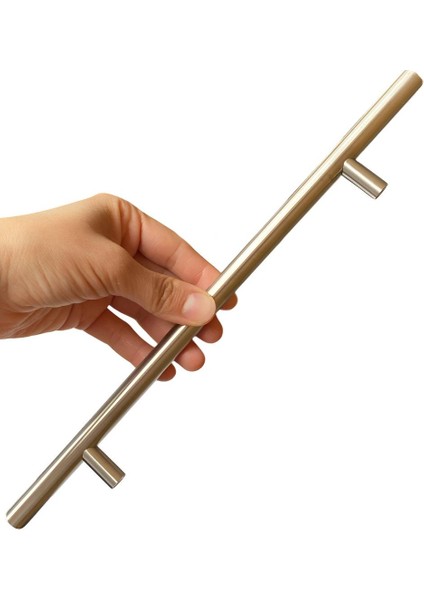 8 Adet Boy Kulp Inox 192 mm Kulp Mobilya Mutfak Dolabı Çekmece Dolap Kapak Kulpu Kulbu Metal Kulpları