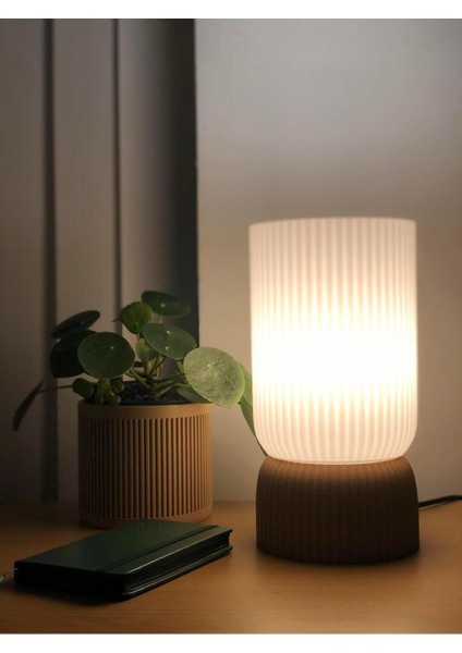 Modern Başucu/masa Lambası -Abajur Plastik Agap