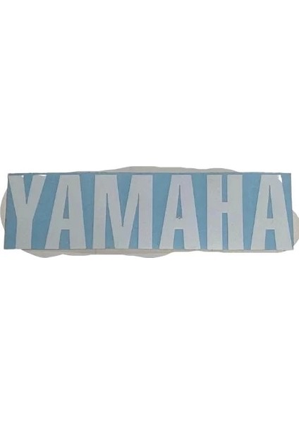 Yamaha Ybr 125 Depo Sticker'ı Beyaz Adet