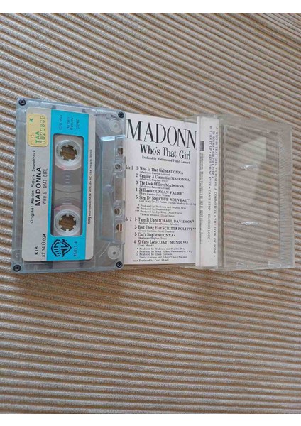 - Who's That Girl. Kaset Iyi Kondisyonda
