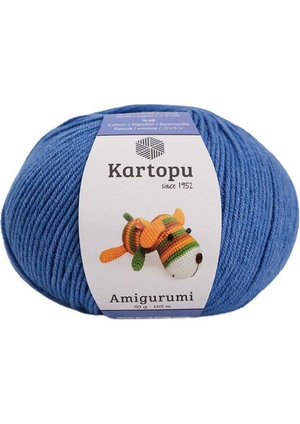 Amigurumi Pamuk Oyuncak Punch Panç Örgü İpi Denim K620 50 gr