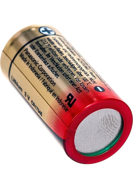 Panasonic CR123AL/1B 3 Volt Lityum CR123 Tekli Fotoğraf Makinesi Pili (5024)