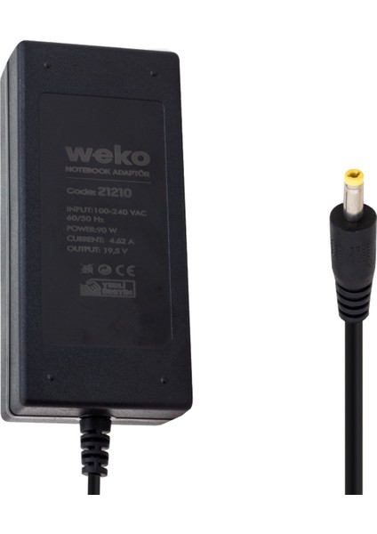 19.5 Volt 4.62 Amper 90 Watt 4.0*1.7 Uçlu Notebook Adaptör Yerli Üretim (5024)
