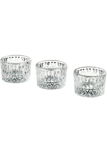 Smallspırea Tealight Mumluk Cam 4 cm 3 Adet fiyatları